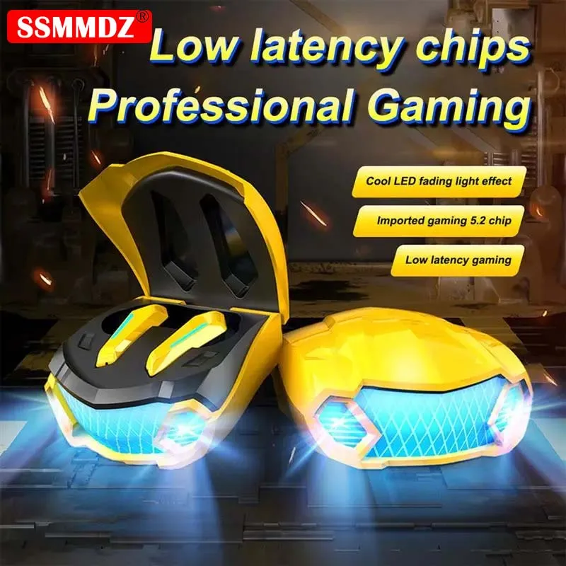TWS M5 Gaming Earphone Bluetooth 5.2 Stereo 9D Music Wireless Headphone Touch X15 Pro Sports Earbuds Headset With Mic for Gamers
TWS M5 Gaming Earphone Bluetooth 5.2 Stereo 9D Music Wireless Headphone Touch X15 Pro Sports Earbuds Headset With Mic for Gamers