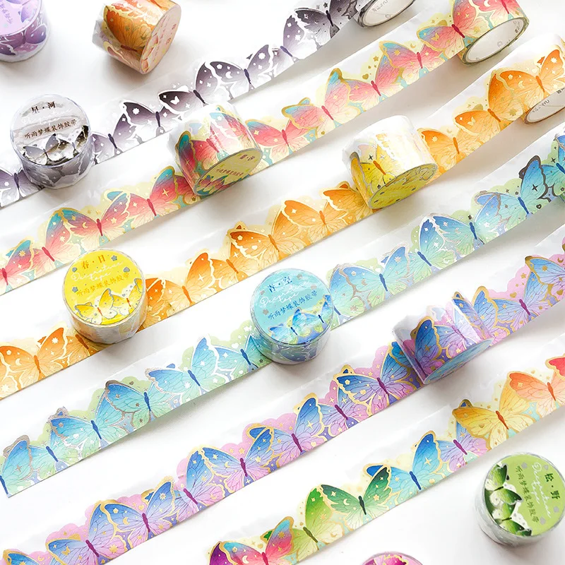 Красочная коллекция бабочек, декоративная клейкая лента, милые животные, Маскировочная Васи-лента, сделай сам, скрапбукинг, наклейка, этике...
Красочная коллекция бабочек, декоративная клейкая лента, милые животные, Маскировочная Васи-лента, сделай сам, скрапбукинг, наклейка, этике...