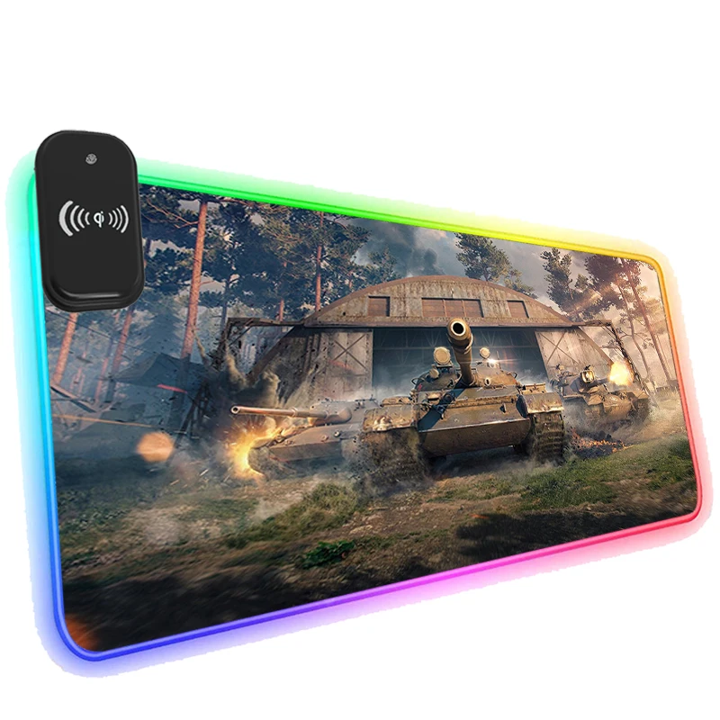 World of Tanks Phone Wireless Charging RGB Mouse Pad Mousepad Desk Mat Gamer XXL Cool Computer Laptop Free Shipping Speed Mats
World of Tanks Phone Wireless Charging RGB Mouse Pad Mousepad Desk Mat Gamer XXL Cool Computer Laptop Free Shipping Speed Mats