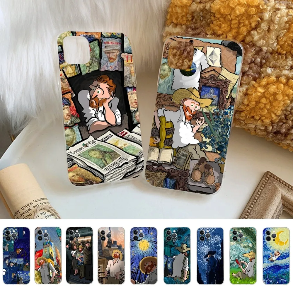 Van Gogh Phone Case For iPhone 14 13 12 Mini 11 Pro XS Max X XR SE 6 7 8 Plus Soft Silicone Cover
Van Gogh Phone Case For iPhone 14 13 12 Mini 11 Pro XS Max X XR SE 6 7 8 Plus Soft Silicone Cover
