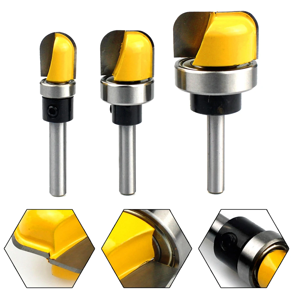 3pcs Woodworking Milling Cutter Anti-rust Router Bit Round Bottom Cutting Tools For Processing Wood Solid Wood Accessories
3pcs Woodworking Milling Cutter Anti-rust Router Bit Round Bottom Cutting Tools For Processing Wood Solid Wood Accessories