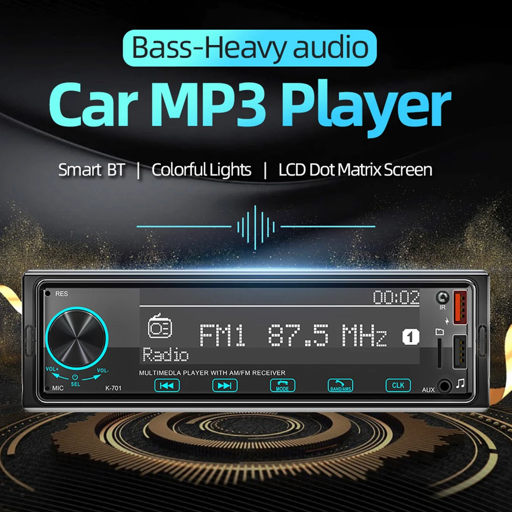 2.5D Touch Screen 1DIN Car Card Inserting Machine Car MP3 Player Car Radio Bluetooth Location Car Search Support U Disk/TF Card
2.5D Touch Screen 1DIN Car Card Inserting Machine Car MP3 Player Car Radio Bluetooth Location Car Search Support U Disk/TF Card