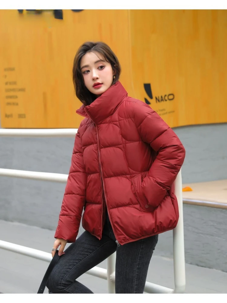 V&E 2023 New Warm Cotton Padded Down Parkas Winter Women Clothes Jacket Windproof Loose Coat Female Zipper Long Sleeve Outwear 
V&E 2023 New Warm Cotton Padded Down Parkas Winter Women Clothes Jacket Windproof Loose Coat Female Zipper Long Sleeve Outwear