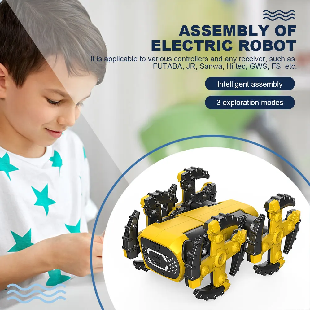 

Electric Gesture Sensing Robot Battery Powered DIY Car Assembly Kit Plastic Assembling Building Robot Toys Kids Educational Gift