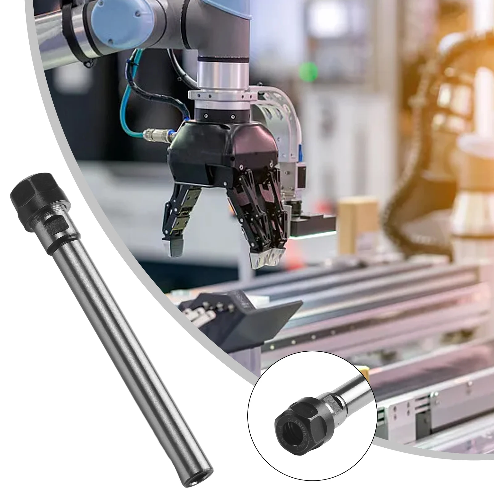1pc CNC Lathe Extension Rod C-8-10-12-16-20-25-mm ER-8-11-16-20-A Straight Handle Extended Chuck CNC Lathe Spare Parts
1pc CNC Lathe Extension Rod C-8-10-12-16-20-25-mm ER-8-11-16-20-A Straight Handle Extended Chuck CNC Lathe Spare Parts