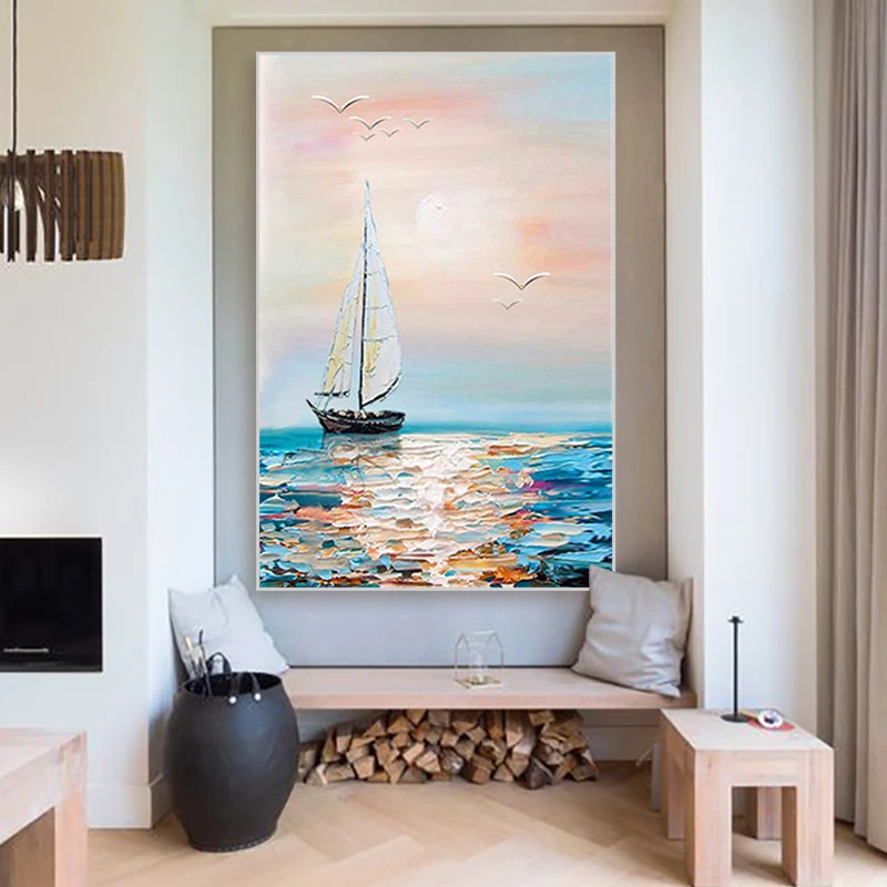 Hand-painted Oil Painting High-end Decorative Painting Porch Living Room Modern Minimalist Art Abstract Hanging Painting
Hand-painted Oil Painting High-end Decorative Painting Porch Living Room Modern Minimalist Art Abstract Hanging Painting