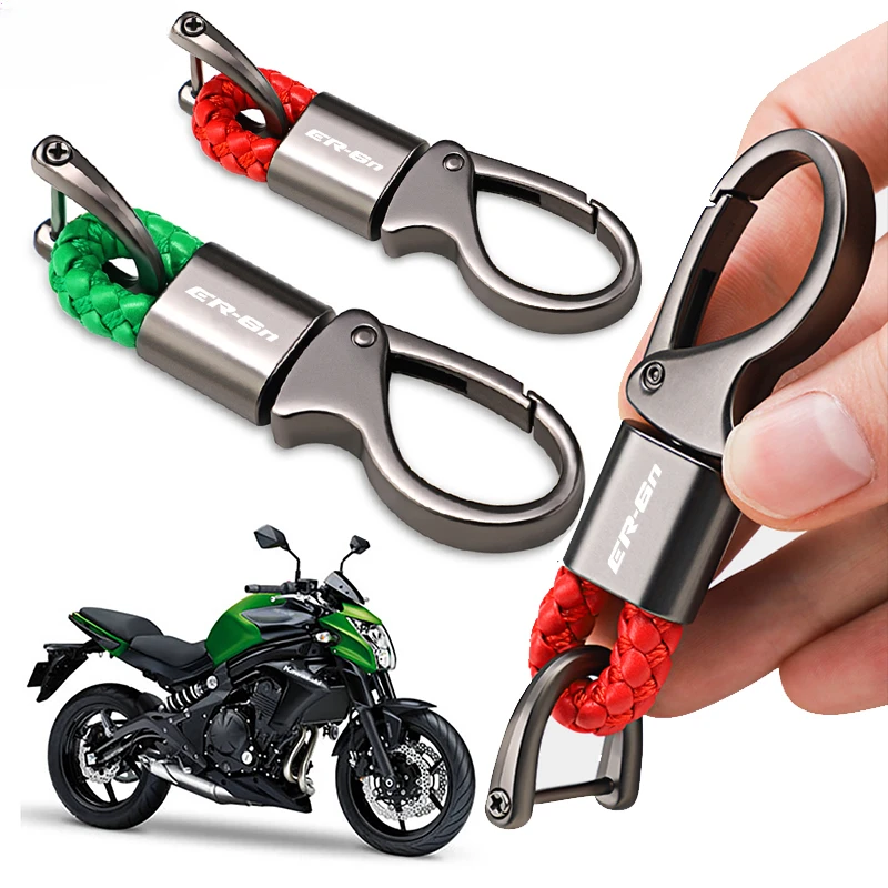 For Kawasaki ER6N 2006 - 2023 2014 2015 2016 2017 2018 Accessories Custom LOGO Motorcycle Braided Rope Keyring Metal Keychain
For Kawasaki ER6N 2006 - 2023 2014 2015 2016 2017 2018 Accessories Custom LOGO Motorcycle Braided Rope Keyring Metal Keychain