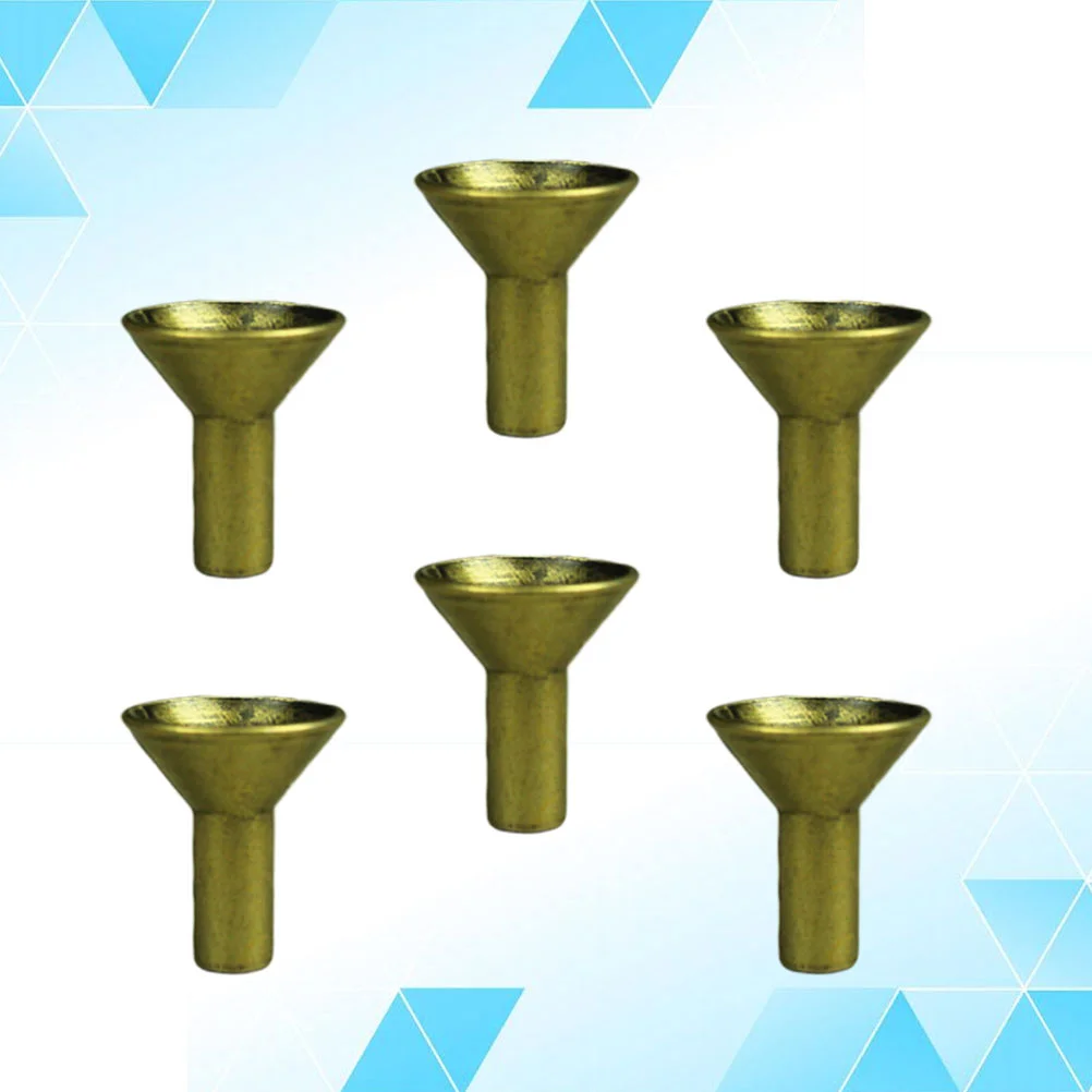6pcs Metal Cone Holder Filter Shaped Backflow Burner Holder for Aromatherapy Ornament Home Decoration
6pcs Metal Cone Holder Filter Shaped Backflow Burner Holder for Aromatherapy Ornament Home Decoration