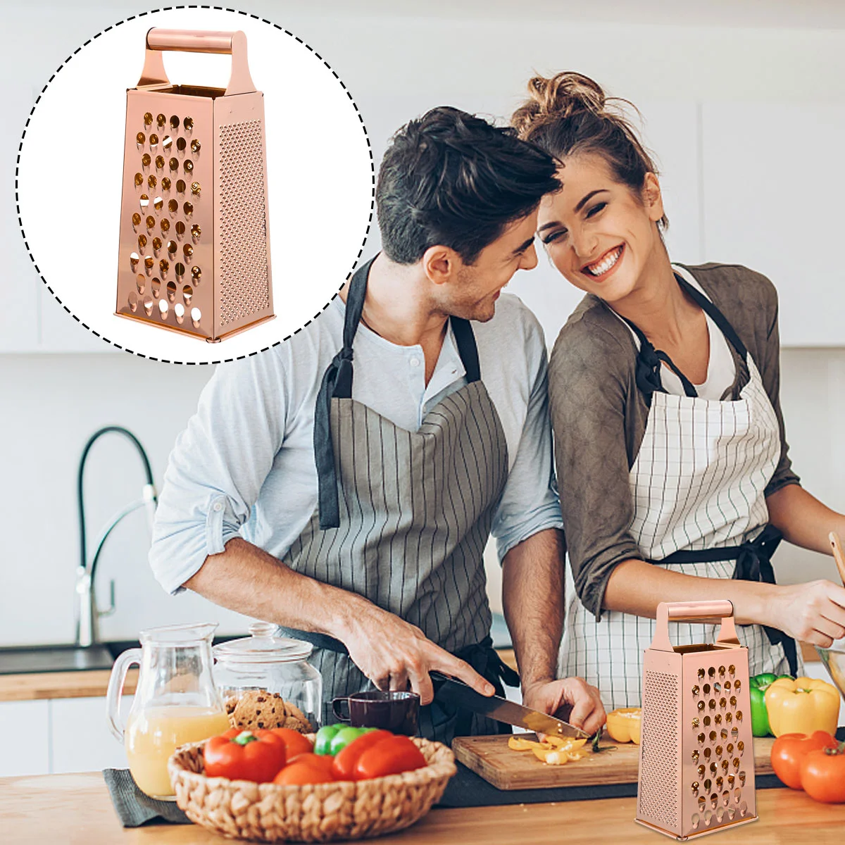 Veggie Chopper Practical Box Grater Professional Cooking Slicer Kitchen Vegetables
Veggie Chopper Practical Box Grater Professional Cooking Slicer Kitchen Vegetables