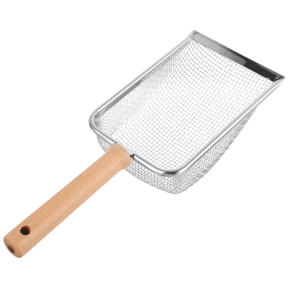 Metal Cat Litter Scoop Stainless Steel Non-Stick Kitten Poop Sifting Cleaning Scoop
Metal Cat Litter Scoop Stainless Steel Non-Stick Kitten Poop Sifting Cleaning Scoop
