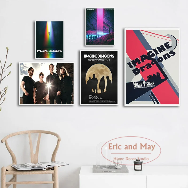 Imagine Dragons Evolve Pop Music Group Posters And Prints Canvas Painting Art Wall Pictures Wall Decorations Living Room Cuadros
Imagine Dragons Evolve Pop Music Group Posters And Prints Canvas Painting Art Wall Pictures Wall Decorations Living Room Cuadros