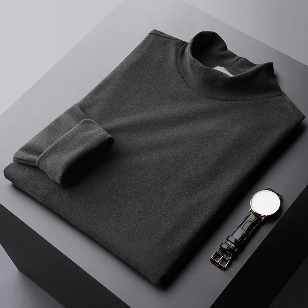 Tops Men's Underwear Top Warm Casual Slim Double-sided Fleece Fit T-Shirts Jumper Top Long-sleeved Thermal Underwear Thickened
Tops Men's Underwear Top Warm Casual Slim Double-sided Fleece Fit T-Shirts Jumper Top Long-sleeved Thermal Underwear Thickened