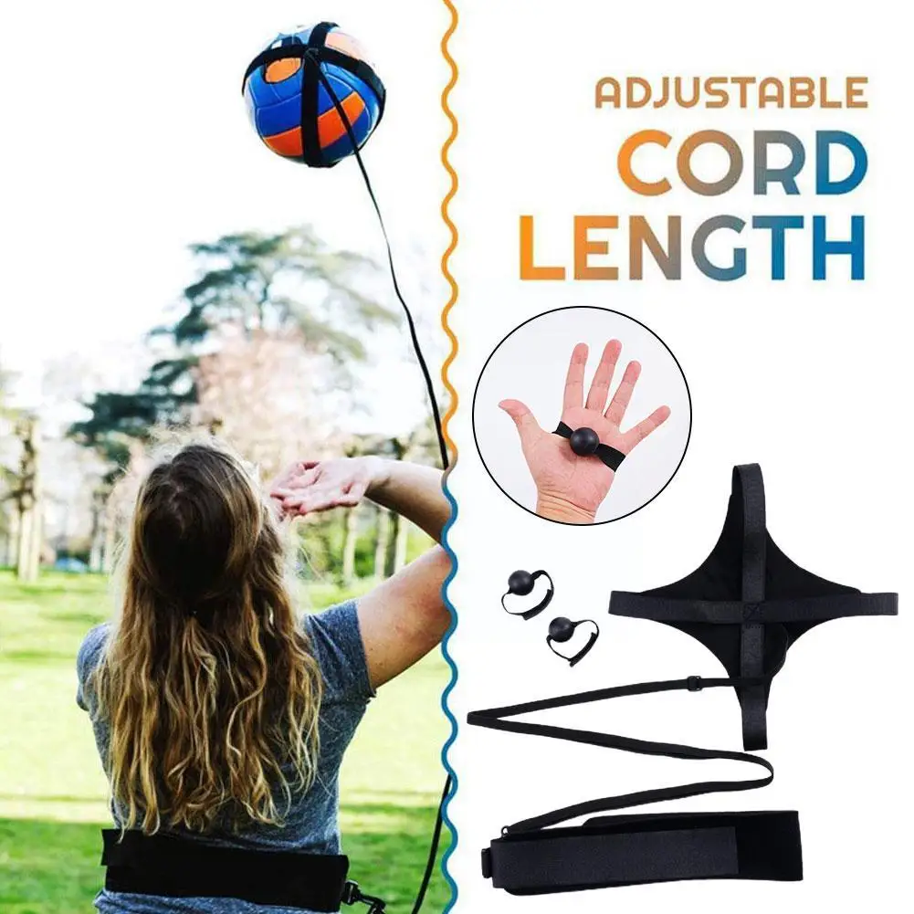 New Volleyball Training Equipment Aid Practice Trainer With Adjustable Belt For Serving Setting Spiking Training Returns Ba O7t6
New Volleyball Training Equipment Aid Practice Trainer With Adjustable Belt For Serving Setting Spiking Training Returns Ba O7t6