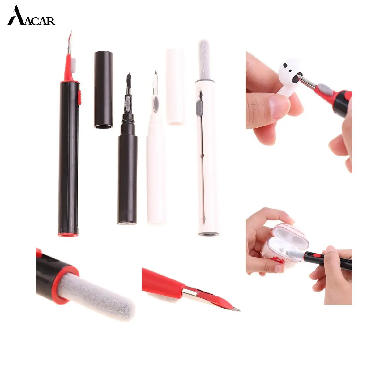 1PCS Bluetooth Earbuds Cleaner Kit Second Generation Cleaning Pen Brush For Airpods
1PCS Bluetooth Earbuds Cleaner Kit Second Generation Cleaning Pen Brush For Airpods