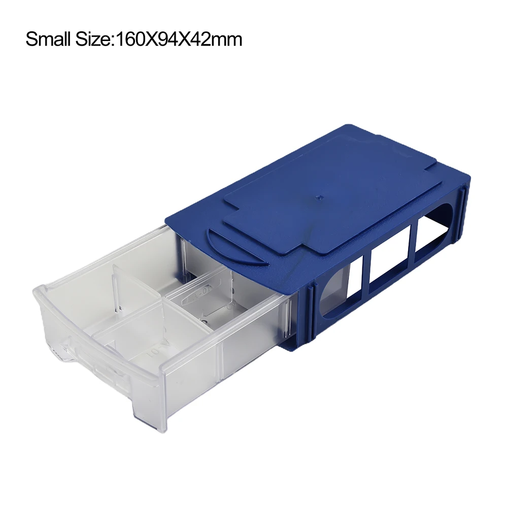 Storage Box PE Stackable Plastic Hardware Parts Storage Boxes Component Screws Toolbox 160*94*42mm/176*110*55mm Combined Cabinet
Storage Box PE Stackable Plastic Hardware Parts Storage Boxes Component Screws Toolbox 160*94*42mm/176*110*55mm Combined Cabinet