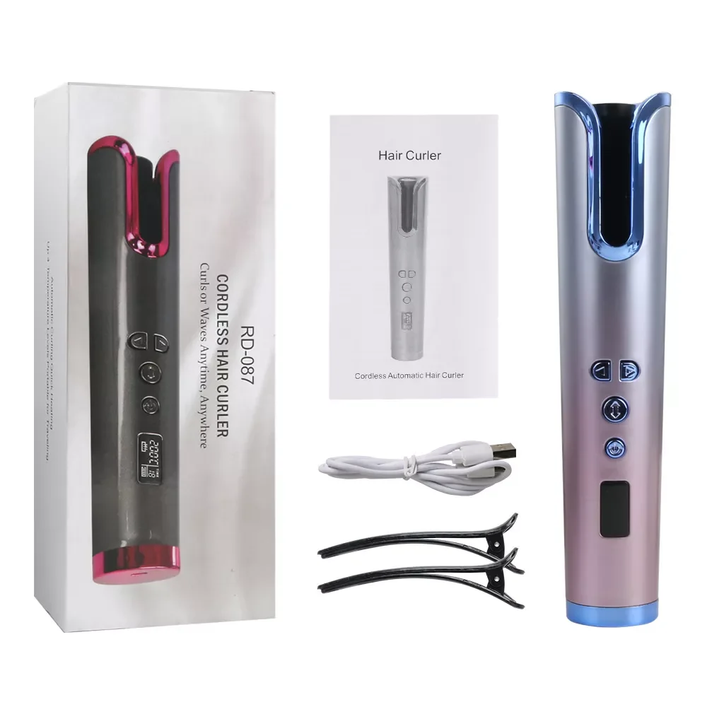 NEW Automatic Hair Curler USB Rechargeable Hair Curling Iron Rotating Hair Curler Rollers Magic Air Curler Waver Wand Hair Style
NEW Automatic Hair Curler USB Rechargeable Hair Curling Iron Rotating Hair Curler Rollers Magic Air Curler Waver Wand Hair Style