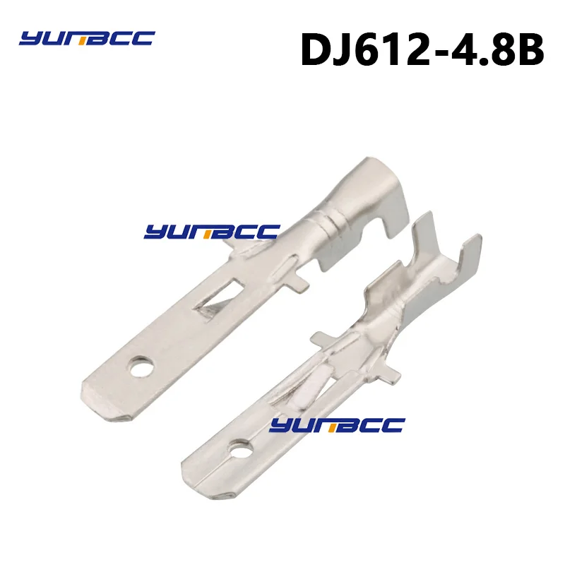 20 Pcs 4.8 MM Automobile Crimp Wiring Terminal Loose Electrical Male Connector Brass Pins DJ612-4.8B
20 Pcs 4.8 MM Automobile Crimp Wiring Terminal Loose Electrical Male Connector Brass Pins DJ612-4.8B
