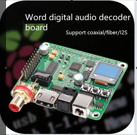 Цифровая плата аудио декодера HIFI fever DAC цифровое вещание поддерживает коаксиальное волокно I2S 3B4B
Цифровая плата аудио декодера HIFI fever DAC цифровое вещание поддерживает коаксиальное волокно I2S 3B4B