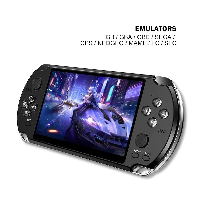 Data Frog X12 Portable Handheld Video Game Console Built-in 3200+ Games For GB/GBA/GBC/SEGA/CPS/NEOGEO/MAME/FC/SFC 9 Emulators
Data Frog X12 Portable Handheld Video Game Console Built-in 3200+ Games For GB/GBA/GBC/SEGA/CPS/NEOGEO/MAME/FC/SFC 9 Emulators