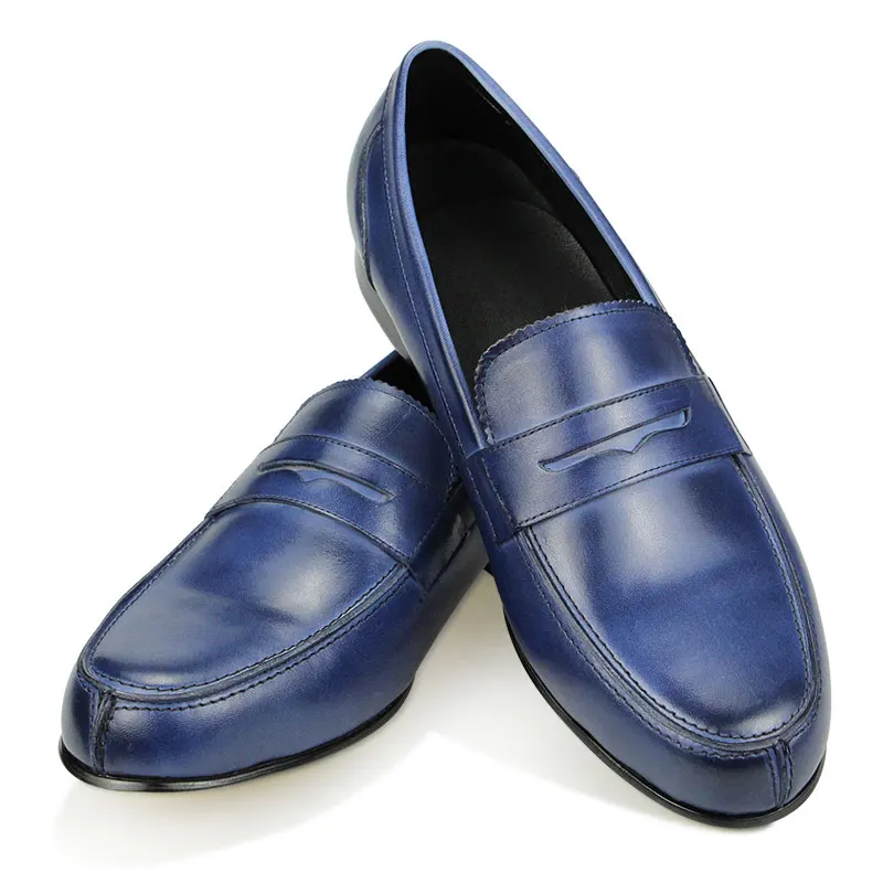 Casual Shoes Designer Loafers Men Retro Elegant Handmade Sewing High Quality Custom Shoe Daily Wear Color Blue Comfotable Lining
Casual Shoes Designer Loafers Men Retro Elegant Handmade Sewing High Quality Custom Shoe Daily Wear Color Blue Comfotable Lining