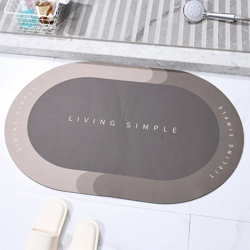 Bathroom Carpet Bath Mat Entrance Door Mat Super Absorbent Bathroom Mats Quick Drying Modern Simple Non-Slip Floor Mats Home
Bathroom Carpet Bath Mat Entrance Door Mat Super Absorbent Bathroom Mats Quick Drying Modern Simple Non-Slip Floor Mats Home