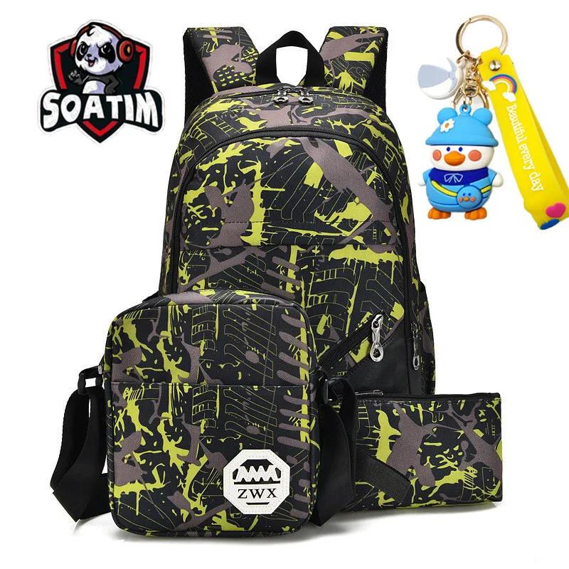 Waterproof travel laptop backpack children School Bags teenager Boys girls camouflage school Backpack set high School backpack
Waterproof travel laptop backpack children School Bags teenager Boys girls camouflage school Backpack set high School backpack
