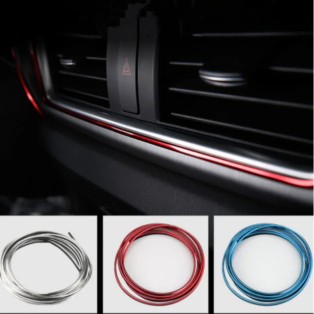 Car Moulding Decoration Flexible Strips 5M Interior Auto Mouldings Car Cover Trim Dashboard Door Edgein Car-styling Universal
Car Moulding Decoration Flexible Strips 5M Interior Auto Mouldings Car Cover Trim Dashboard Door Edgein Car-styling Universal