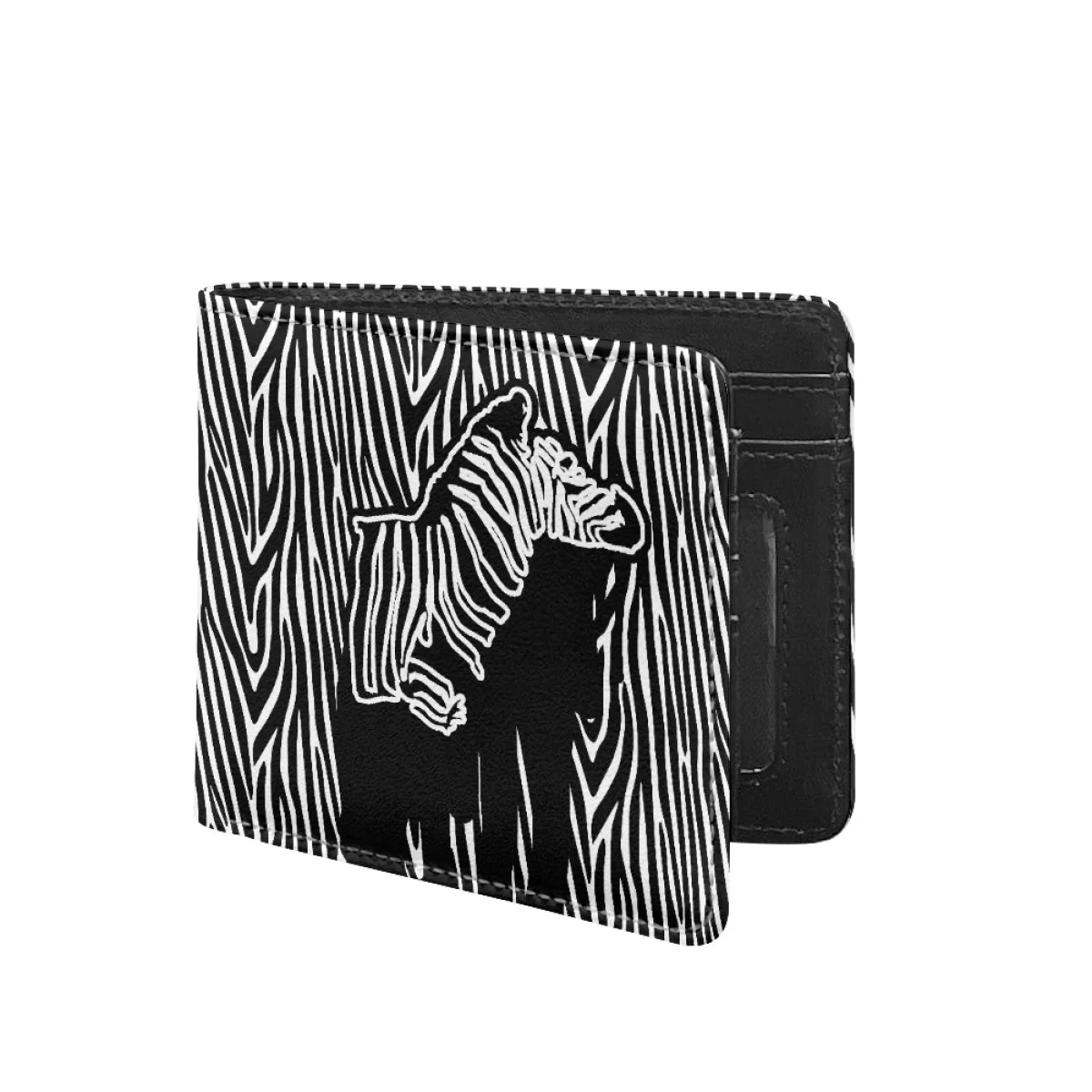 Праздничный кошелек с зеброй, высококачественные складные кошельки в черно-белую полоску, изображение под заказ, прочный мужской кошелек на молнии, подарки для мужчин
Праздничный кошелек с зеброй, высококачественные складные кошельки в черно-белую полоску, изображение под заказ, прочный мужской кошелек на молнии, подарки для мужчин