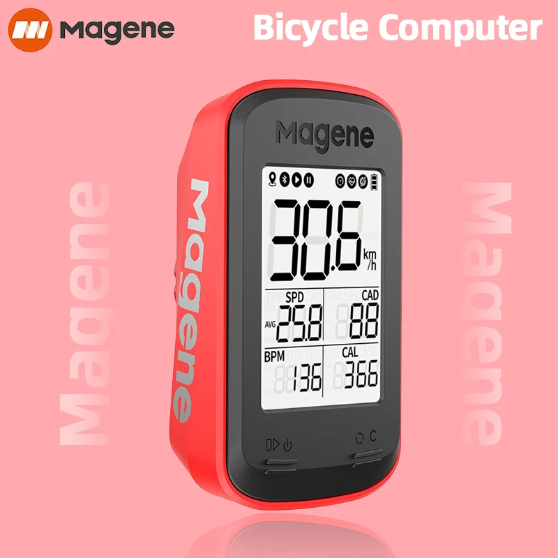 Беспроводной велосипедный GPS-компьютер Magene C206Pro, Водонепроницаемый Спидометр для горного велосипеда, задняя часть велосипеда, Bluetooth, датчик частоты вращения педалей
Беспроводной велосипедный GPS-компьютер Magene C206Pro, Водонепроницаемый Спидометр для горного велосипеда, задняя часть велосипеда, Bluetooth, датчик частоты вращения педалей