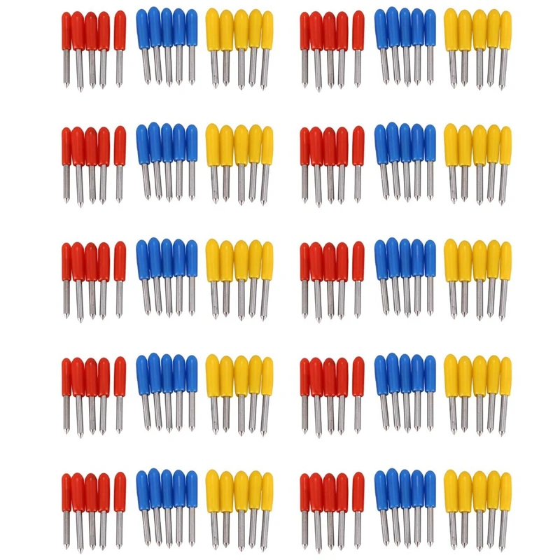 150 шт. 30 градусов 45 градусов 60 градусов режущее вольфрамовое лезвие для режущего плоттера Roland, GCG, Jinka виниловый резак
150 шт. 30 градусов 45 градусов 60 градусов режущее вольфрамовое лезвие для режущего плоттера Roland, GCG, Jinka виниловый резак