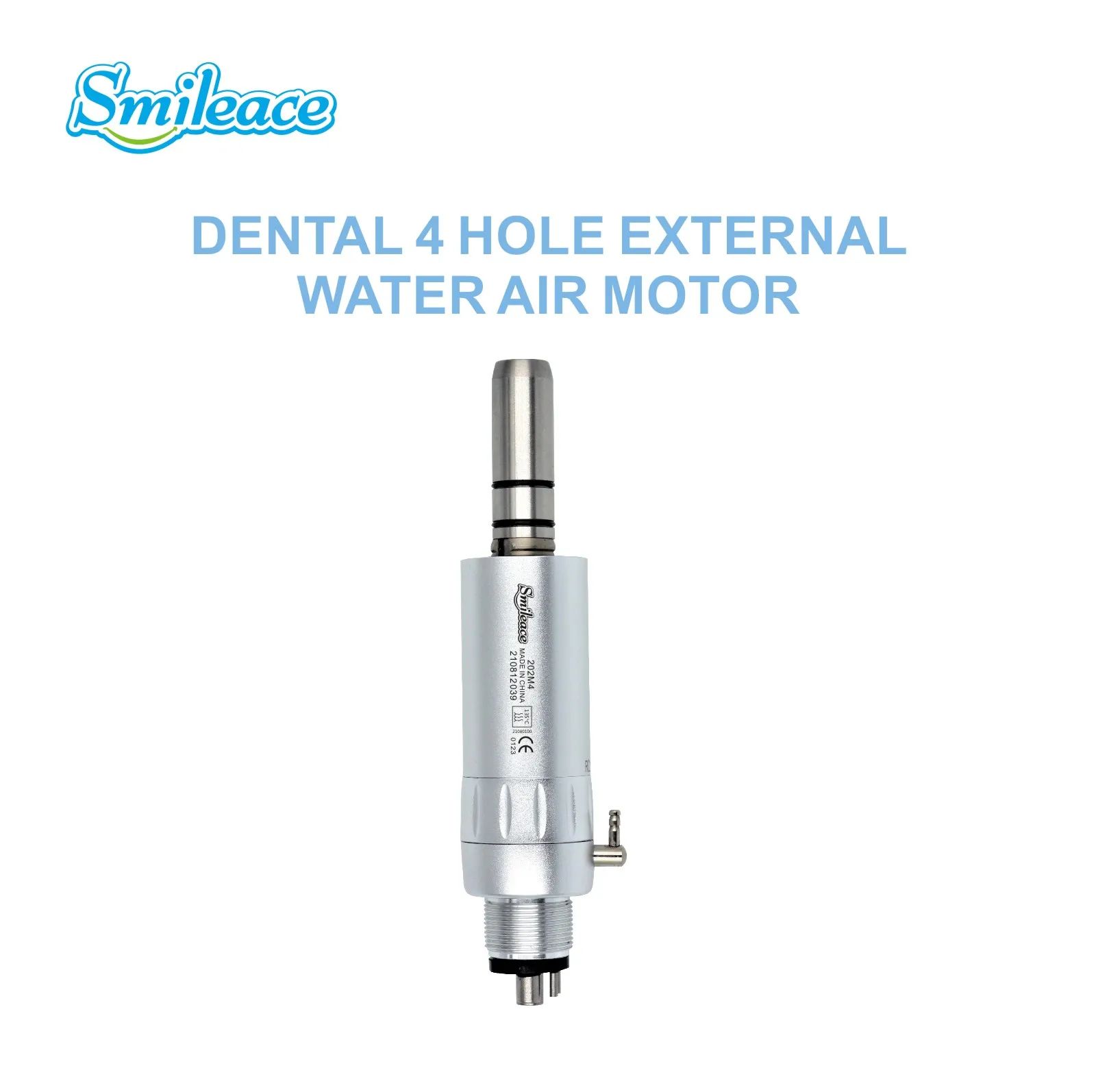 Dental 4 Hole External Water Spray Air Motor Low Speed Handpiece
Dental 4 Hole External Water Spray Air Motor Low Speed Handpiece