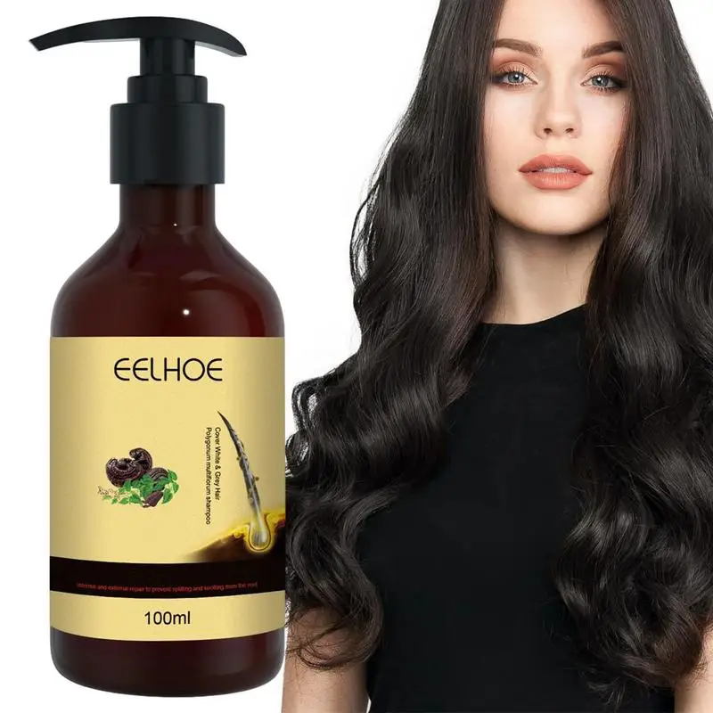 

Шампунь для выпадения волос, многоцветные шампуни Polygonum для истончения волос, увлажняющий продукт для ухода за волосами для питания и восстановления