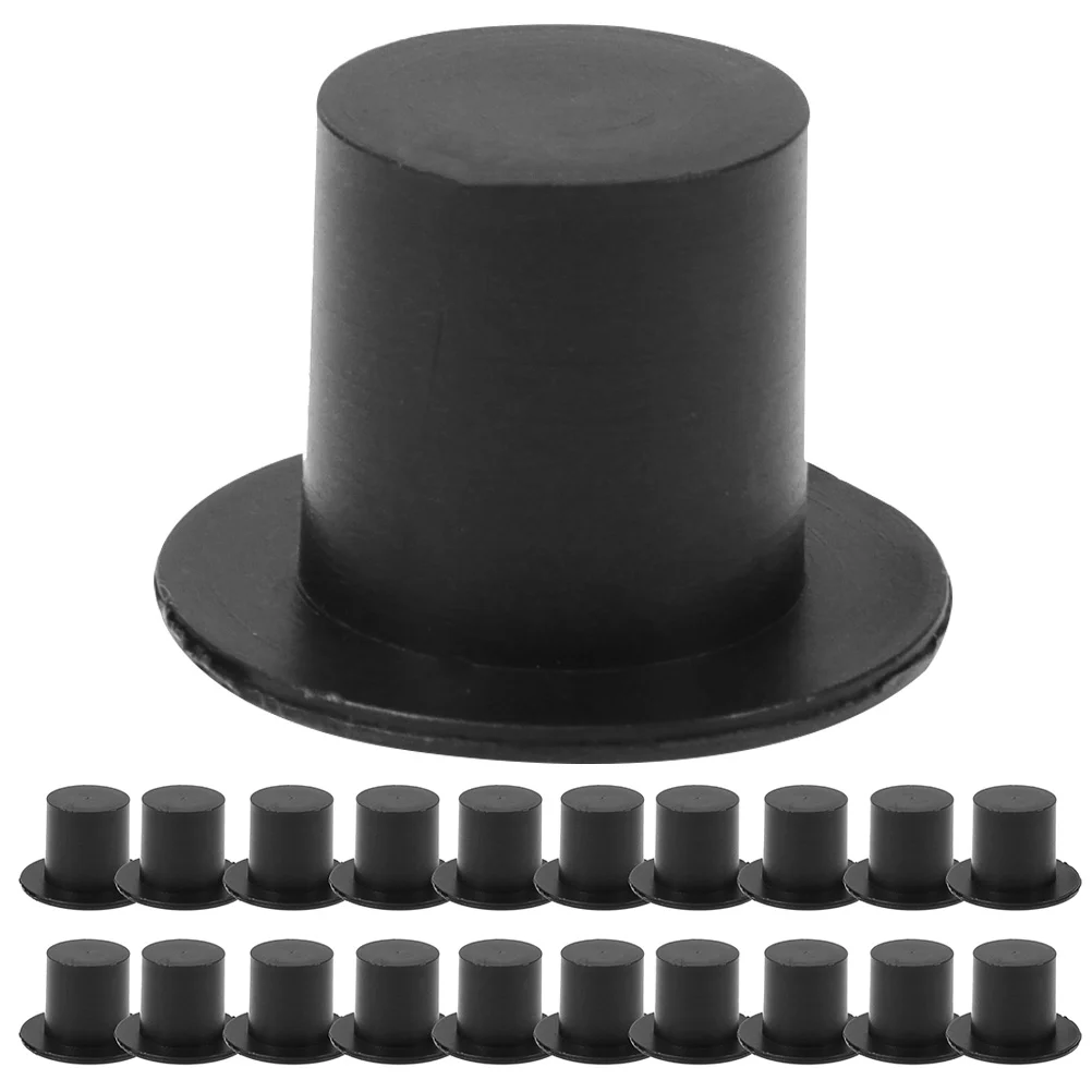50 Pcs La Hats Women Hats Snowman Hat Wear- Resistant Miniature Hats Magician Hat Miniatures Crafts 
50 Pcs La Hats Women Hats Snowman Hat Wear- Resistant Miniature Hats Magician Hat Miniatures Crafts