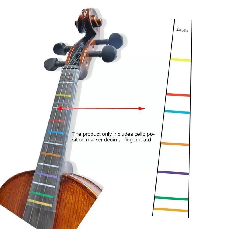 Cello Position Marker Decal Fingerboard Fret Guide White Accessories Beginner Sticker Cello Beginner Chart Label White Fing L1L1
Cello Position Marker Decal Fingerboard Fret Guide White Accessories Beginner Sticker Cello Beginner Chart Label White Fing L1L1
