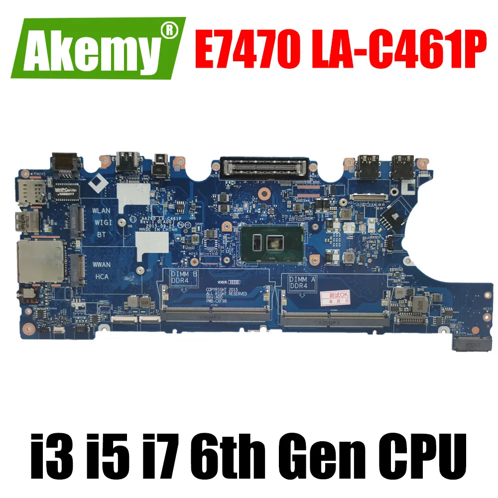 CN-0VNKRJ 03GMP2 материнская плата для планшетов с широтой E7470 7470 с процессором i3 i5 i7 6-го поколения
CN-0VNKRJ 03GMP2 материнская плата для планшетов с широтой E7470 7470 с процессором i3 i5 i7 6-го поколения