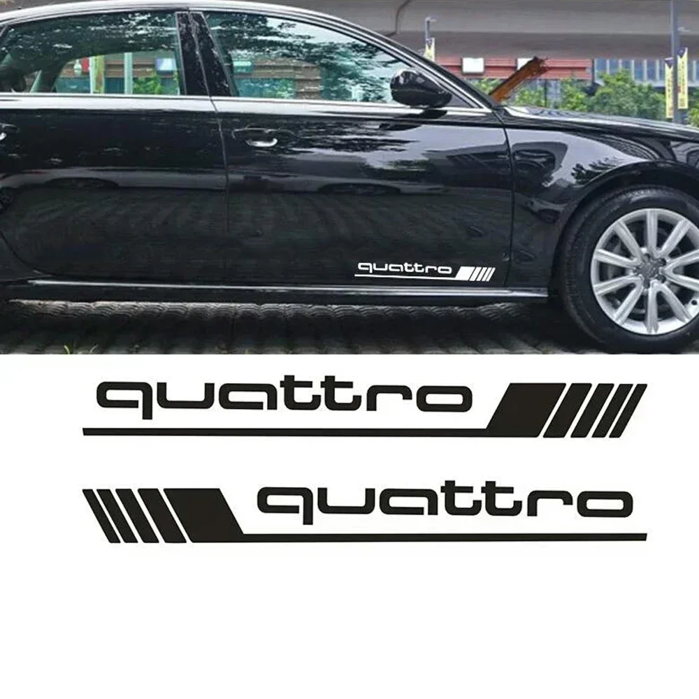 Автомобильные товары Francais водонепроницаемые наклейки подходящие для Audi Quattro A4L A5