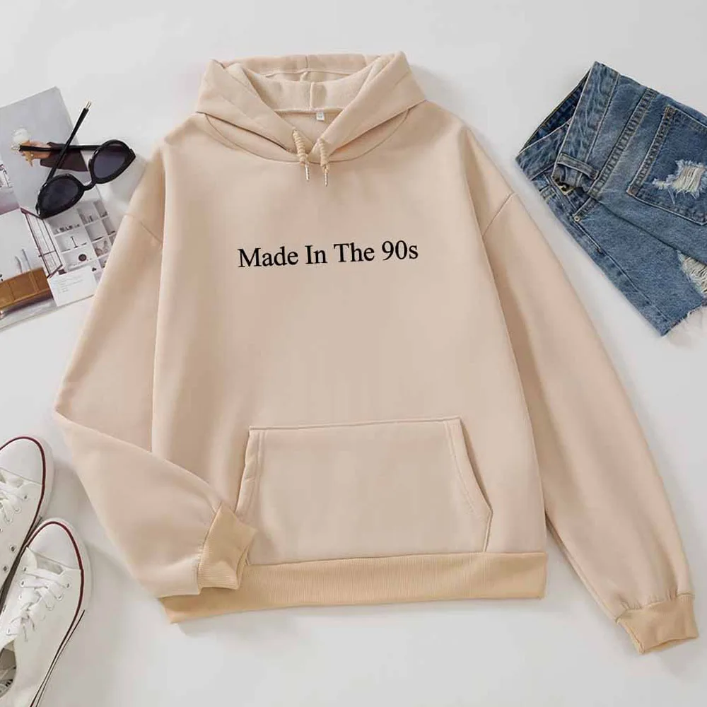Cool Oversized Women Hoodies Made In The 90s Letter Print Sweatshirt Womens Winter Warm Streetwear Pullovers Thick Hoodie
Cool Oversized Women Hoodies Made In The 90s Letter Print Sweatshirt Womens Winter Warm Streetwear Pullovers Thick Hoodie