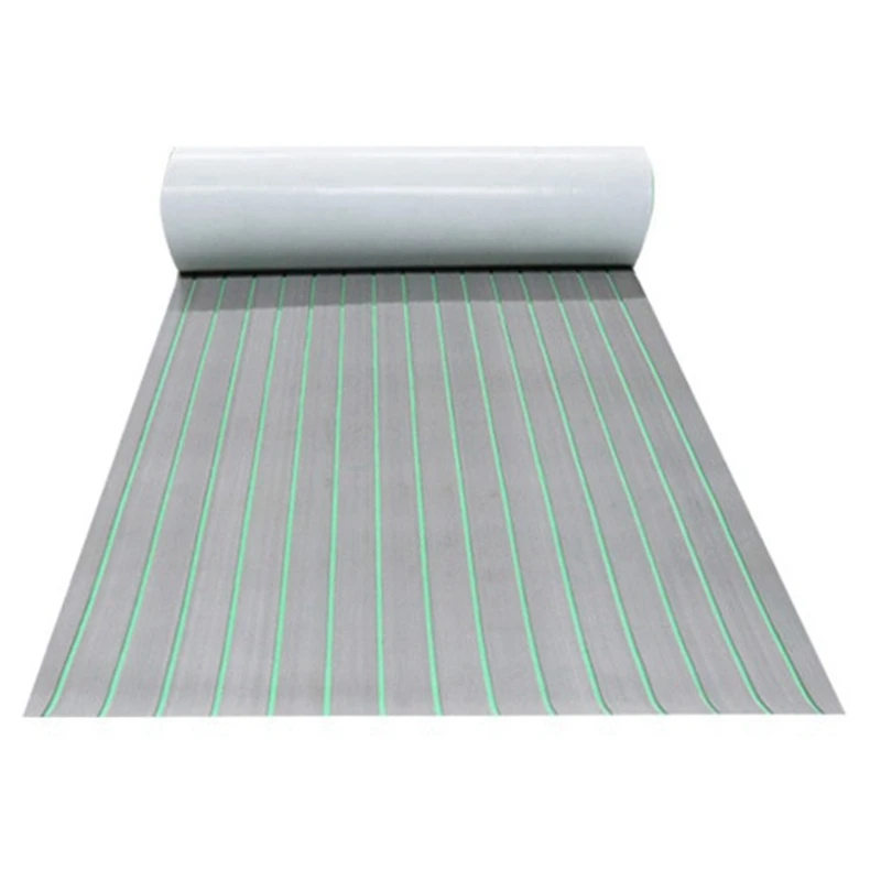 2Pcs 2400X450x6mm EVA Foam Boat Marine Flooring Non-Skid Self Adhesive Marine Boat Deck Mat Decking Sheet Striped Mat
2Pcs 2400X450x6mm EVA Foam Boat Marine Flooring Non-Skid Self Adhesive Marine Boat Deck Mat Decking Sheet Striped Mat