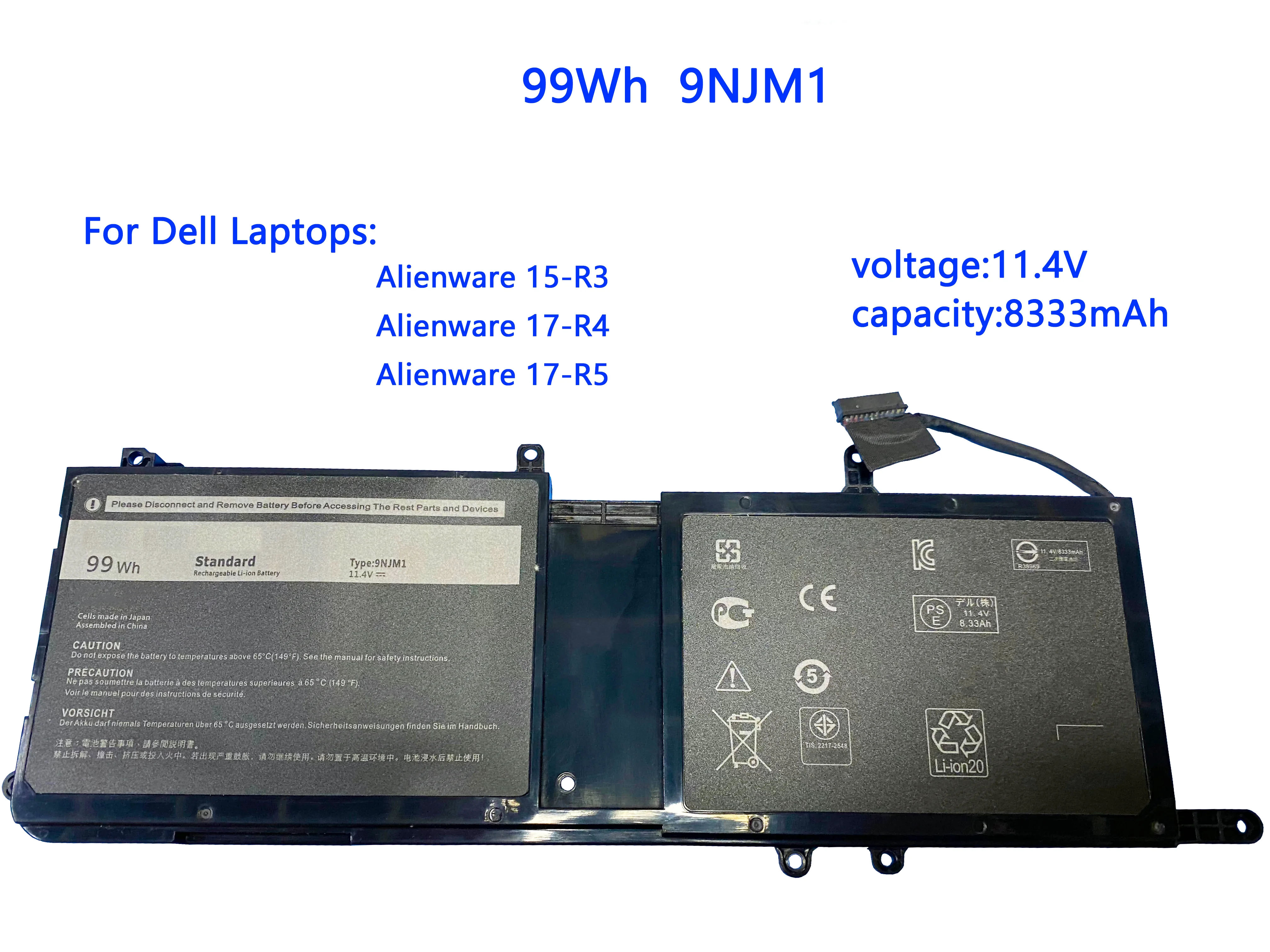 Новинка, планшетофон 9NJM1 для dell аккумулятор для ноутбука dell 17-R5 15-R3 15-R4 P31E 44T2R P69F
Новинка, планшетофон 9NJM1 для dell аккумулятор для ноутбука dell 17-R5 15-R3 15-R4 P31E 44T2R P69F