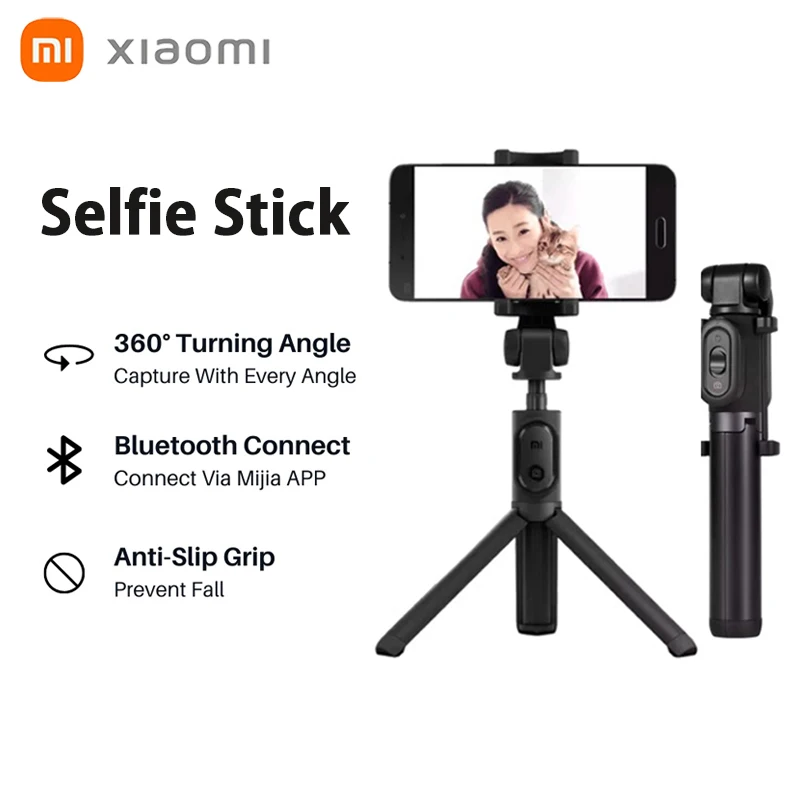 Штатив для селфи Xiaomi Mi Zoom, селфи-Палка с дистанционным управлением, Bluetooth, вращение на 360 °, складной выдвижной монопод для телефонов
Штатив для селфи Xiaomi Mi Zoom, селфи-Палка с дистанционным управлением, Bluetooth, вращение на 360 °, складной выдвижной монопод для телефонов