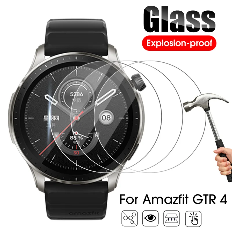 For Huami Amazfit GTR 4 Tempered Glass Screen Protective Film HD Shatterproof Film for Amazfit GTR 4 Smart Watch Accessories
For Huami Amazfit GTR 4 Tempered Glass Screen Protective Film HD Shatterproof Film for Amazfit GTR 4 Smart Watch Accessories
