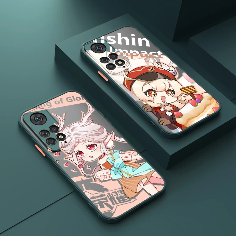 Genshin Impact Klee Aether Phone Case For Xiaomi 12 11 T Pro S Redmi Note 12 11 10 9 Pro S T 5G Frosted Translucent Cover
Genshin Impact Klee Aether Phone Case For Xiaomi 12 11 T Pro S Redmi Note 12 11 10 9 Pro S T 5G Frosted Translucent Cover