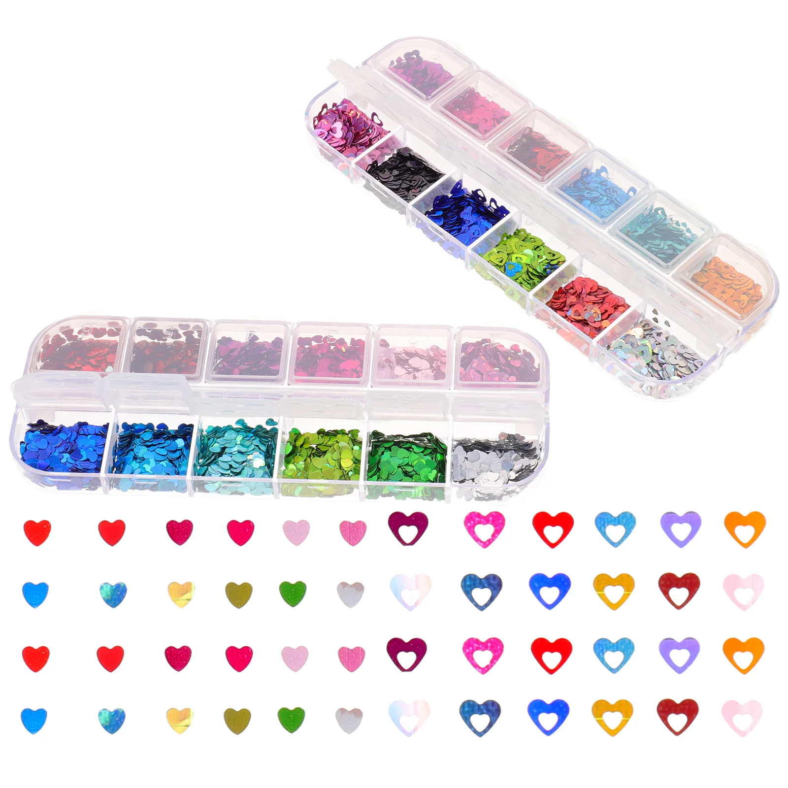 Nail Heart Sticker Sequins Manicure 3D Glitter Sequin Romantic Decal Day Valentines Decoration Glitters Diy Decor Polish Sparkle
Nail Heart Sticker Sequins Manicure 3D Glitter Sequin Romantic Decal Day Valentines Decoration Glitters Diy Decor Polish Sparkle