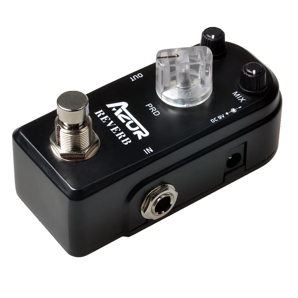 AZOR AP-312 Digital Reverb Guitar Effect Pedal With True Bypass Aluminum Alloy Electric Guitar Bass Guitar Parts Accessories
AZOR AP-312 Digital Reverb Guitar Effect Pedal With True Bypass Aluminum Alloy Electric Guitar Bass Guitar Parts Accessories