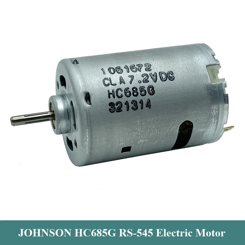 JOHNSON HC685G Micro 36mm RS-545 Motor DC 3.7V 5V 6V 7.2V 7.4V High Speed Power Electric Drill Garden Tool Engine Cooling Fan
JOHNSON HC685G Micro 36mm RS-545 Motor DC 3.7V 5V 6V 7.2V 7.4V High Speed Power Electric Drill Garden Tool Engine Cooling Fan