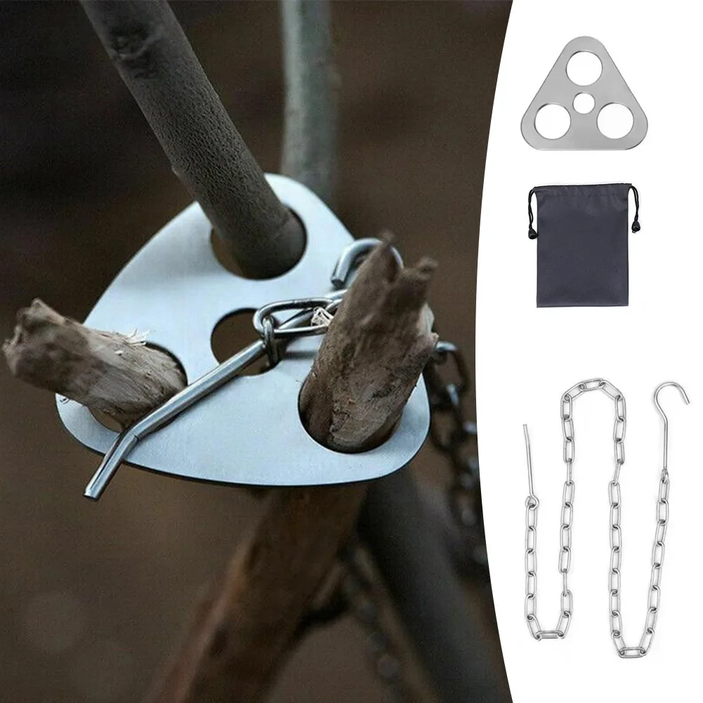 High Quality Useful Brand New Bonfire Party Picnic Hanging Tripod Hanging Pot Rack Picnic Tripod Multifunction Stainless Steel
High Quality Useful Brand New Bonfire Party Picnic Hanging Tripod Hanging Pot Rack Picnic Tripod Multifunction Stainless Steel