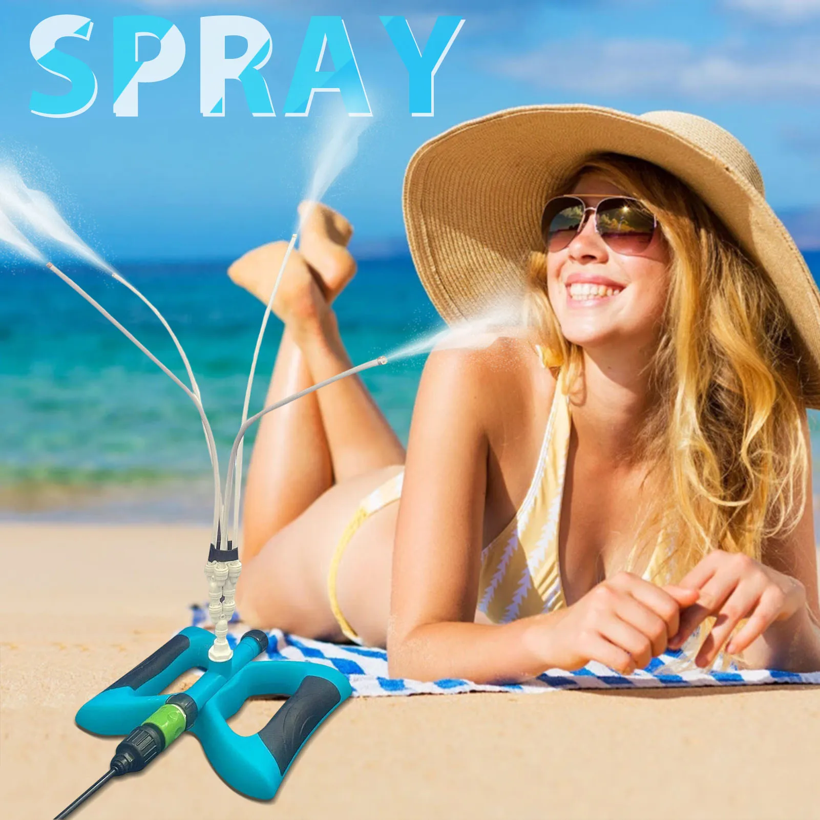New Stand Misting Cooling System For Outdoor Garden Yard Lawn Stand Misting Brass Nozzles Misting Cooling System Garden Sprayer
New Stand Misting Cooling System For Outdoor Garden Yard Lawn Stand Misting Brass Nozzles Misting Cooling System Garden Sprayer