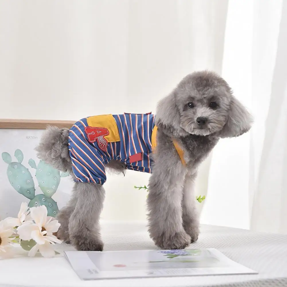 Puppy Clothes Unisex Dog Bodysuit Casual Wear Air Permeable Comfortable Teddy Dog Winter Jumpsuit
Puppy Clothes Unisex Dog Bodysuit Casual Wear Air Permeable Comfortable Teddy Dog Winter Jumpsuit