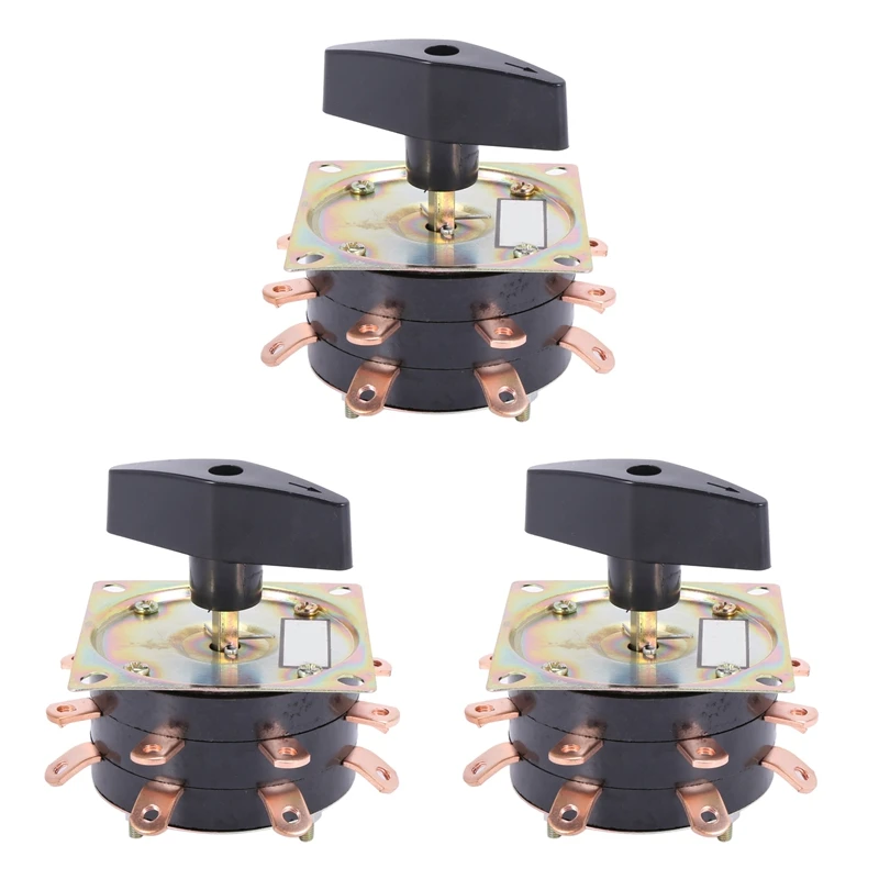 3X Welde Switch KDH-40 / 2-8 Contactor 8 Bit 2 Phase 16 Pin 40A Welding Machine Switch Rotary Switch Copper Needle
3X Welde Switch KDH-40 / 2-8 Contactor 8 Bit 2 Phase 16 Pin 40A Welding Machine Switch Rotary Switch Copper Needle