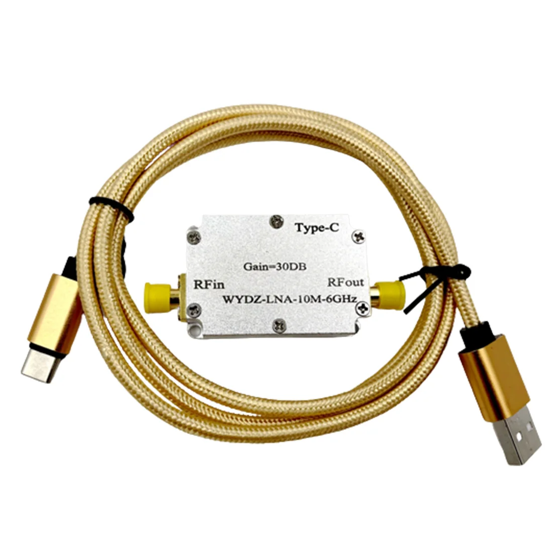 10M-6GHz Low Noise Amplifier Gain 30DB High Flatness LNA RF Signal Driving Receiver Front End for Radio FM Radio, 30DB
10M-6GHz Low Noise Amplifier Gain 30DB High Flatness LNA RF Signal Driving Receiver Front End for Radio FM Radio, 30DB
